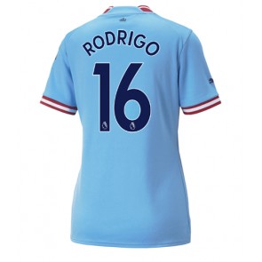 Manchester City Rodri Hernandez #16 kläder Kvinnor 2022-23 Hemmatröja Kortärmad